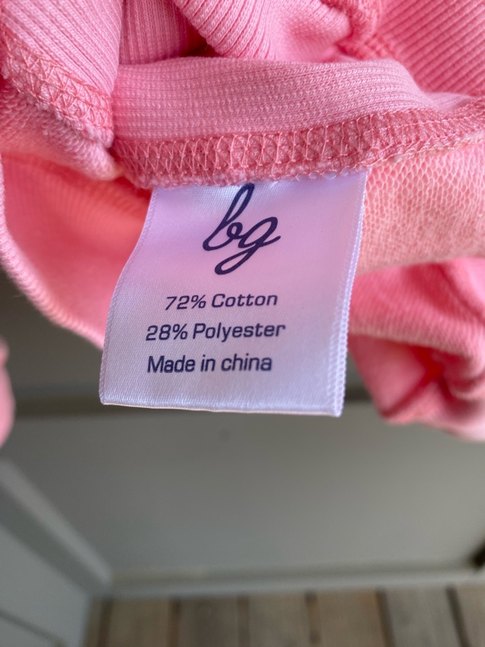 Barstool Golf Women's Pink Quarter-Zip Cropped Sweatshirt Size L - Picture 5 of 6